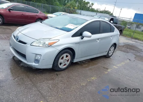 2011 Toyota Prius Two from USA, damaged, VIN JTDKN3DU2B0273551
